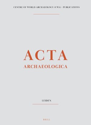 Cover Acta Archaeologica