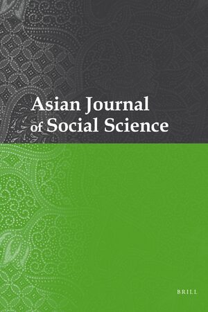Cover Asian Journal of Social Science