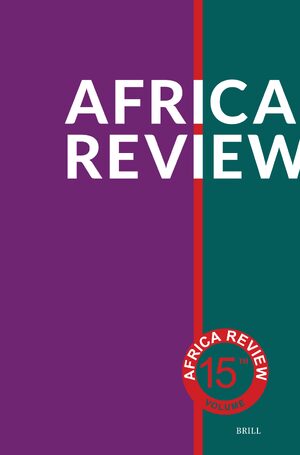 Cover Africa Review