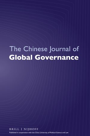 Cover The Chinese Journal of Global Governance