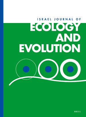 Cover Israel Journal of Ecology and Evolution