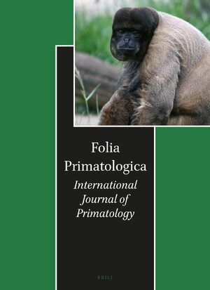 Cover Folia Primatologica