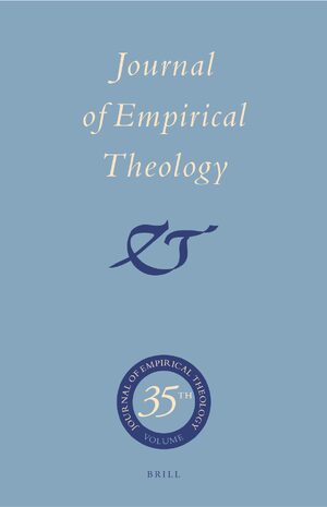 Cover Journal of Empirical Theology