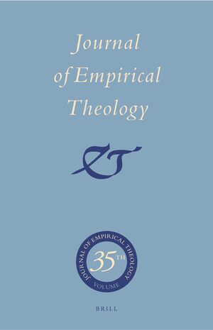 Cover Journal of Empirical Theology