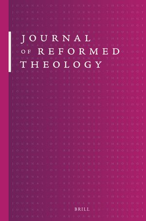 Cover Journal of Reformed Theology