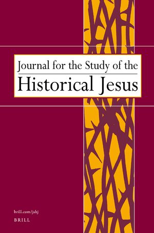 Cover Journal for the Study of the Historical Jesus