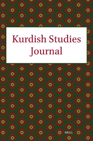 Cover Kurdish Studies Journal