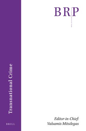 Cover Brill Research Perspectives in Transnational Crime