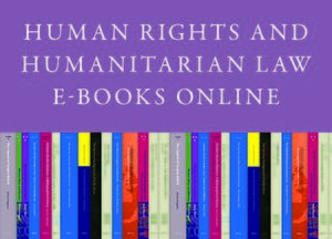 Cover Human Rights and Humanitarian Law E-Books Online, Collection 2010
