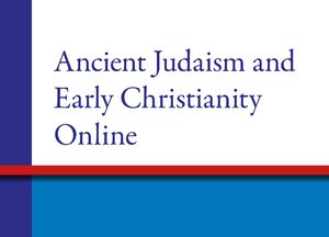 Cover Ancient Judaism & Early Christianity Online