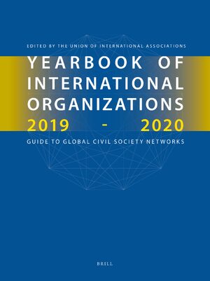 Cover Yearbook of International Organizations 2019-2020 (6 vols.)