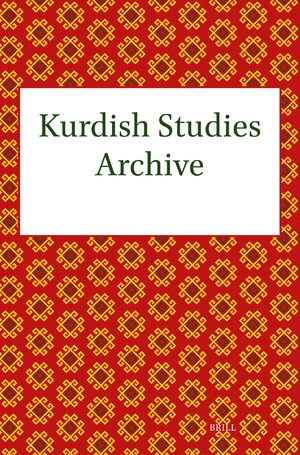 Cover Kurdish Studies Archive