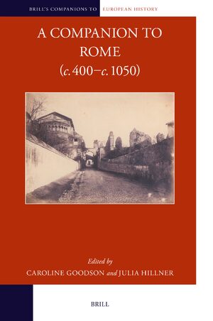 Cover A Companion to Rome (<i>c.</i> 400â<i>c.</i> 1050)