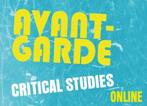 Cover Avant-Garde Critical Studies