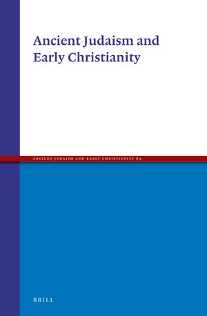 Cover Ancient Judaism and Early Christianity