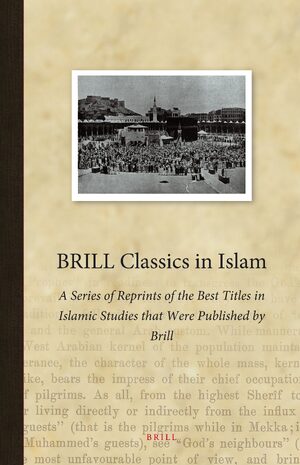 Cover Brill Classics in Islam