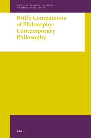 Cover Brill's Companions to Philosophy: Contemporary Philosophy