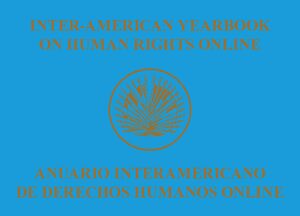 Cover Inter-American Yearbook on Human Rights Online / Anuario Interamericano de Derechos Humanos Online