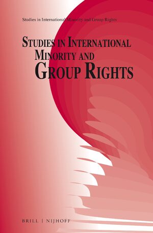 Cover Studies in International Minority and Group Rights