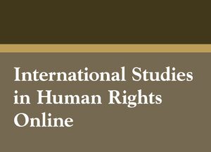 Cover International Studies in Human Rights Online