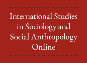 Cover International Studies in Sociology and Social Anthropology Online