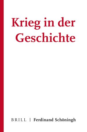 Cover Krieg in der Geschichte