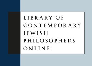 Cover Library of Contemporary Jewish Philosophers Online