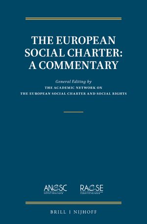 Cover The European Social Charter, A Commentary