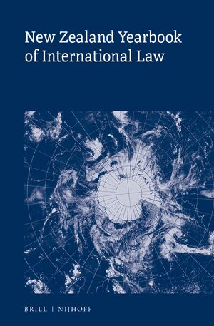 Cover New Zealand Yearbook of International Law