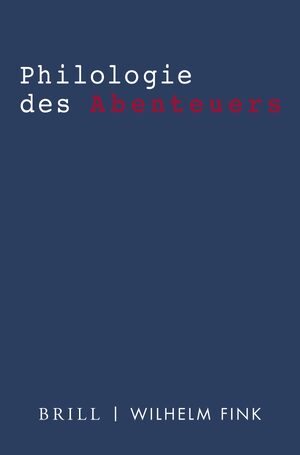 Cover Philologie des Abenteuers