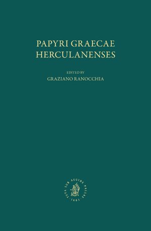 Cover Papyri Graecae Herculanenses