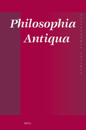 Cover Philosophia Antiqua