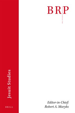 Cover Brill Research Perspectives in Jesuit Studies