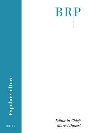 Cover Brill Research Perspectives in Popular Culture