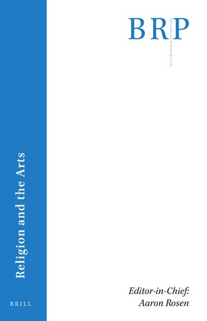 Cover Brill Research Perspectives in Religion and the Arts