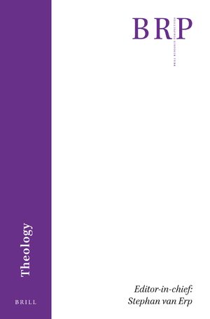 Cover Brill Research Perspectives in Theology