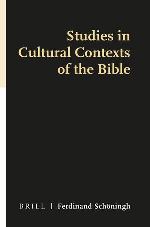 Cover Studies in Cultural Contexts of the Bible