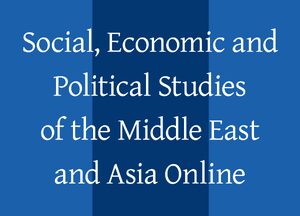Cover Social, Economic and Political Studies of the Middle East and Asia Online