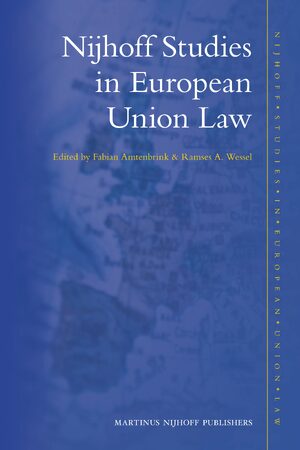 Cover Nijhoff Studies in European Union Law