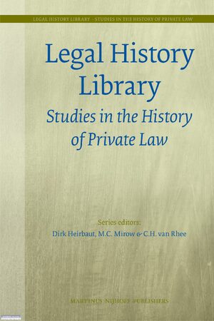 Cover Studies in the History of Private Law