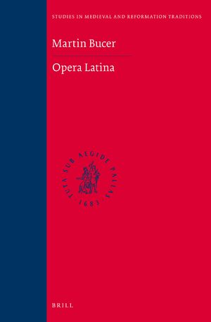 Cover Martin Bucer: Opera Latina
