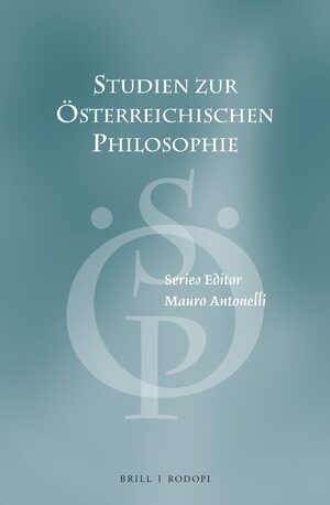 Cover Studien zur Ãsterreichischen Philosophie