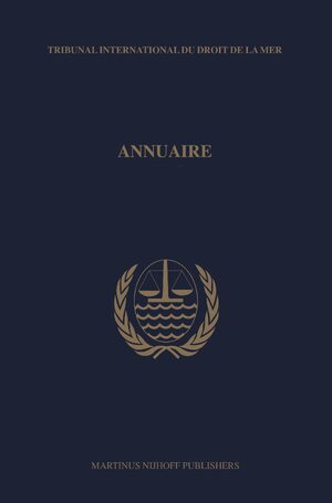 Cover Annuaire Tribunal international du droit de la mer