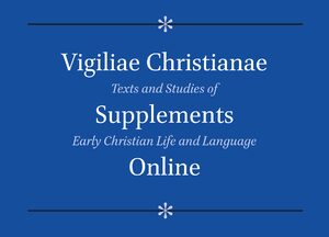 Cover Vigiliae Christianae Supplements Online