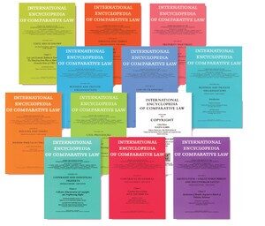 Cover International Encyclopedia of Comparative Law, Instalment 15