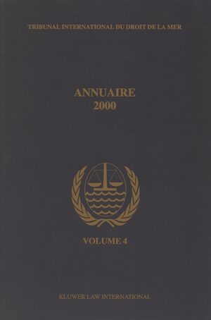 Cover Annuaire Tribunal international du droit de la mer, Volume 4 (2000)