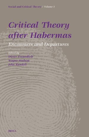 Cover Critical Theory After Habermas