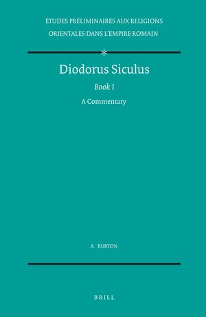 Cover Diodorus Siculus, Book I