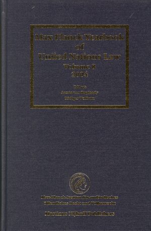 Cover Max Planck Yearbook of United Nations Law, Volume 8 (2004)