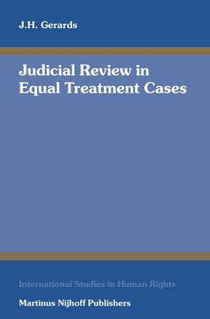 Cover Judicial Review in Equal Treatment Cases